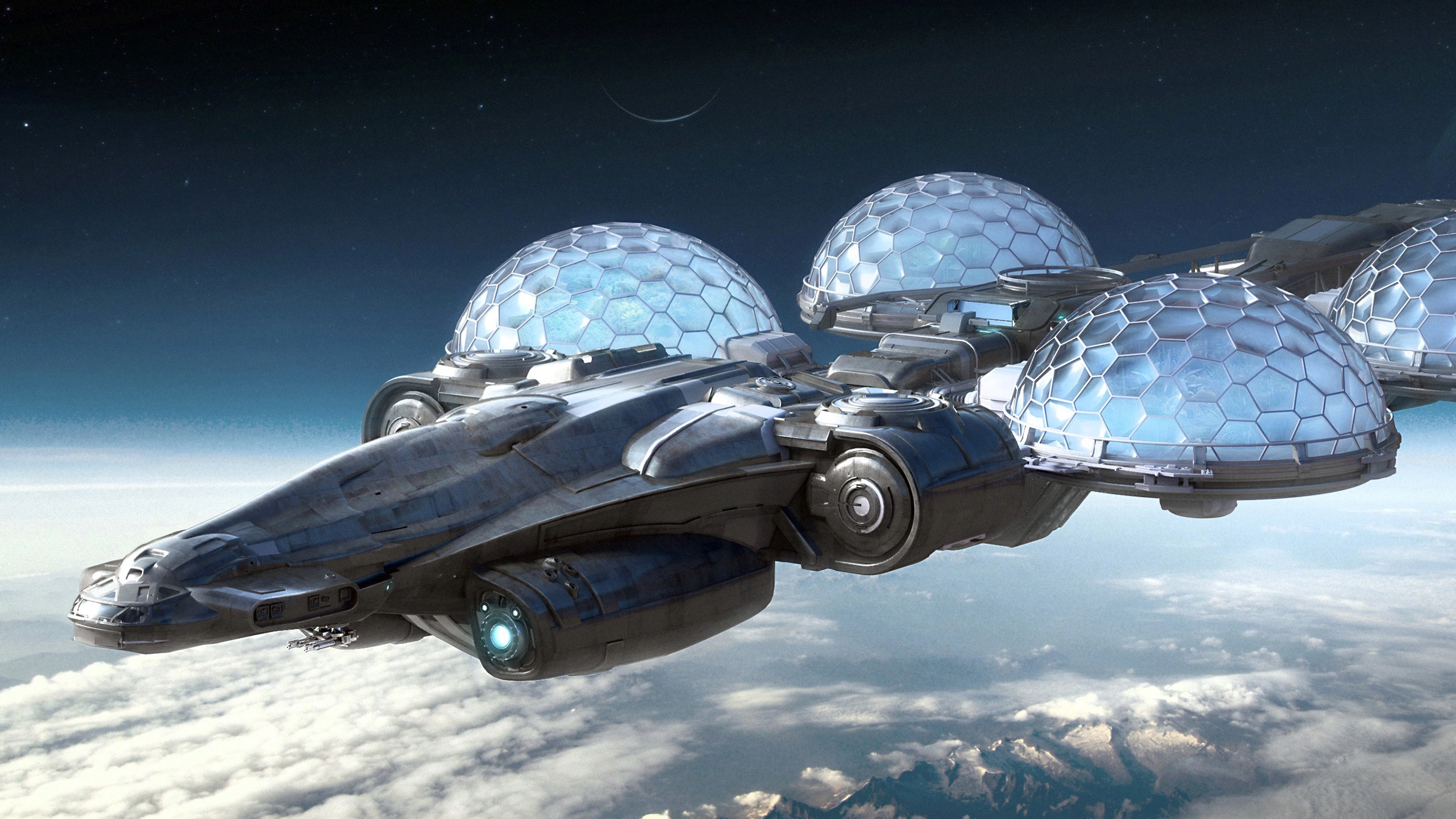 MISC Endeavor in flight